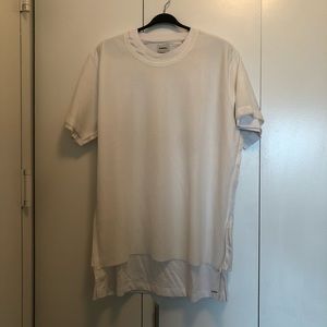 Diesel double layer white t-shirt